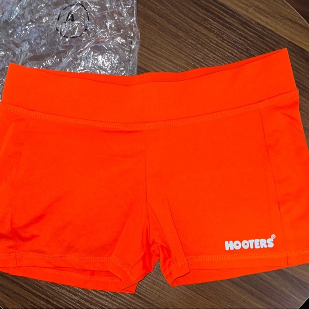Hooters Vibrant Orange Shorts